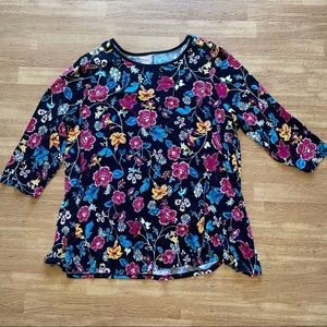NWT Lane Bryant Swing Collection floral top